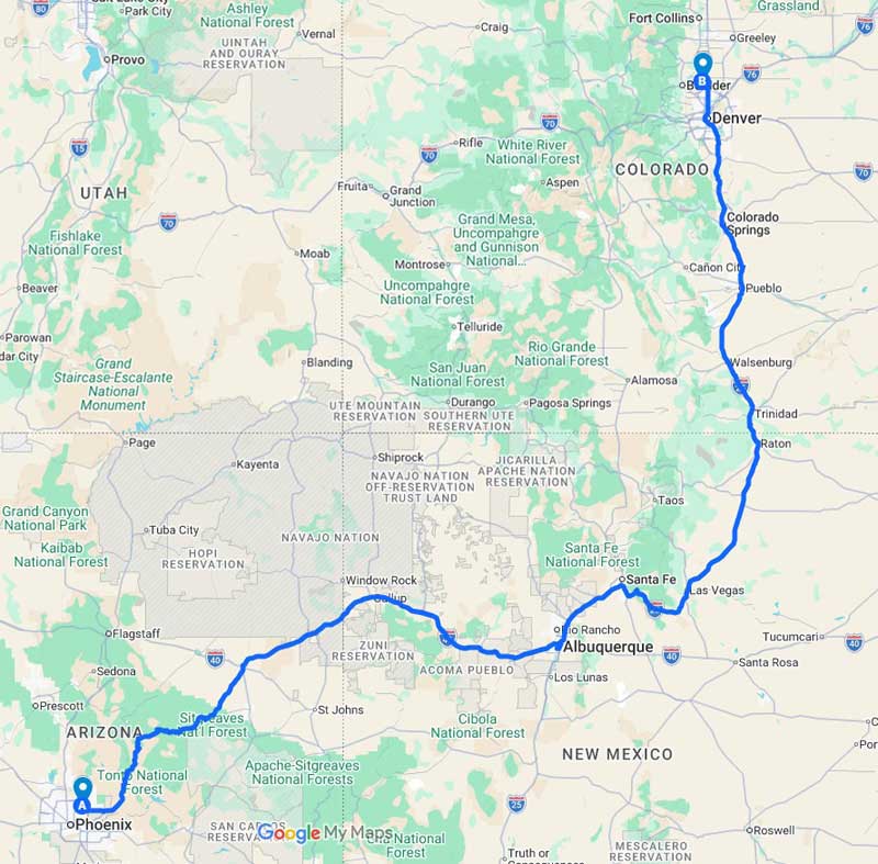RV Road Trip – Denver